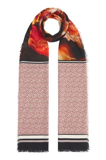 Разноцветный шарф с принтами Burberry