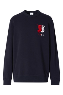 Темно-синий свитшот Burberry