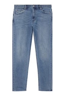 Синие джинсы с потертостями Burberry