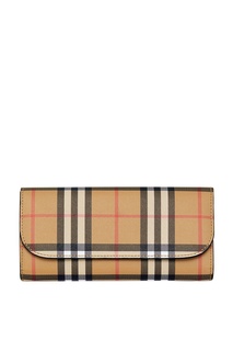 Бумажник с узором в фирменную клетку Burberry