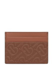 Коричневый футляр для карт Burberry