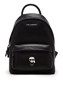Черный рюкзак K/Ikonik Karl Lagerfeld