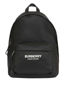 Черный рюкзак из текстиля Burberry