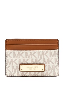 Белый картхолдер Jet Set Michael Michael Kors