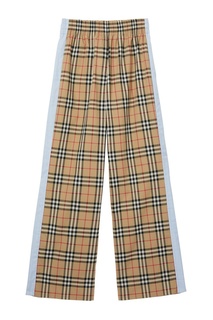 Прямые брюки в клетку Burberry