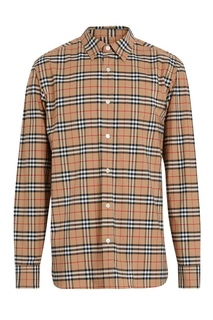 Клетчатая приталенная рубашка Burberry