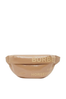 Бежевая сумка с логотипом Horseferry Burberry