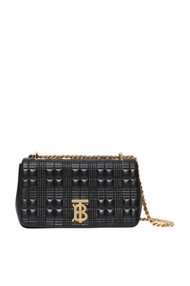 Стеганая сумка Lola черного цвета Burberry