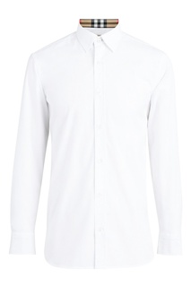 Белая рубашка с длинными рукавами Burberry
