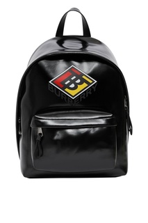 Черный рюкзак с логотипом Burberry