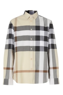 Приталенная рубашка в клетку Burberry