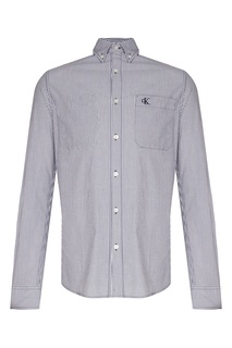 Рубашка в синюю полоску Calvin Klein