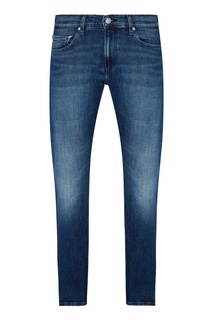 Синие прямые джинсы Calvin Klein