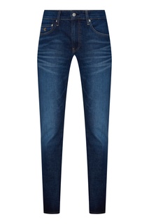Темно-синие зауженные джинсы Calvin Klein