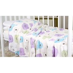 Плед (100x118 см) Разноцветные кошки Baby Nice