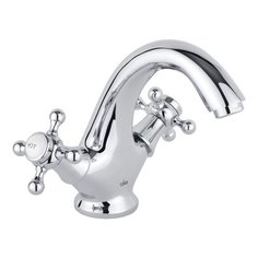 Смеситель для раковины (умывальника) Timo 1911F двухрычажный хром