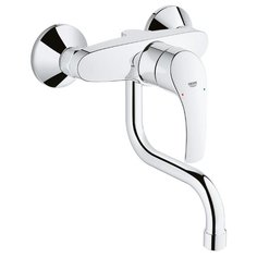 Смеситель для ванны Grohe Eurosmart 31509002 однорычажный хром