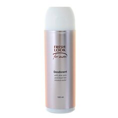 Дезодорант Fresh Look for men с алоэ вера и минералами Мёртвого моря, 100 мл