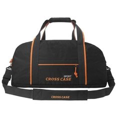 Сумка спортивная Cross Case CCS-1040, черный/оранжевый