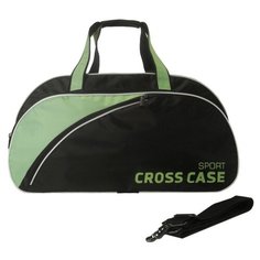 Сумка спортивная Cross Case CCS-1039, черный/бирюзовый