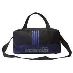 Сумка спортивная Cross Case CCS-1043, черный/фиолетовый