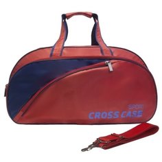 Сумка спортивная Cross Case CCS-1039, красный/синий