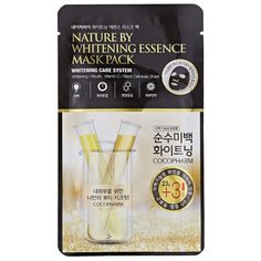 Natureby Whitening Essence Mask Pack Осветляющая тканевая маска, 26 г