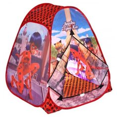 Палатка Играем вместе Леди Баг и Суперкот конус в сумке GFA-LB01-R