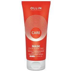 OLLIN Professional Care Маска сохраняющая цвет и блеск окрашенных волос, 200 мл
