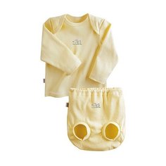 Комплект одежды Наша мама размер 68, желтый
