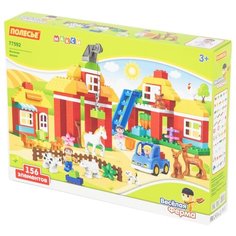 Конструктор Полесье Макси 77592 Весёлая ферма