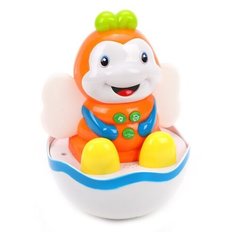 Развивающая игрушка Наша игрушка Пчелка 838-49 белый/оранжевый