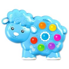 Развивающая игрушка Азбукварик Веселушки Овечка голубой