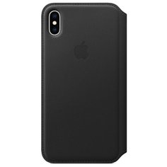 Чехол Apple Folio кожаный для Apple iPhone XS Max black