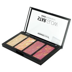 Touching Nature Romantic Color румяна Star Glow Baked Powder Blush бежевый/светло-розовый/розовый/розовый