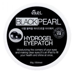 Ekel Гидрогелевые патчи для кожи вокруг глаз Black Pearl Hydrogel Eyepatch 90 г (60 шт.)