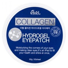 Ekel Гидрогелевые патчи для кожи вокруг глаз Collagen Hydrogel Eyepatch 90 г (60 шт.)