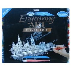 Гравюра Royal & Langnickel Биг-Бен и Парламент (FAM-1) серебристая основа