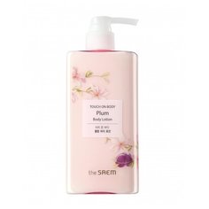 Лосьон для тела The Saem Touch on Body Plum Body Lotion, бутылка, 300 мл