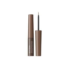 The Saem Подводка для глаз Eco Soul Advanced Powerproof Eyeliner, оттенок 02. Deep Brown
