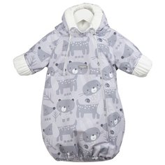 Комбинезон-конверт KERRY размер 62, 1150 серый