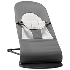 Шезлонг Baby Bjorn Balance Soft (хлопок/джерси) dark grey/grey