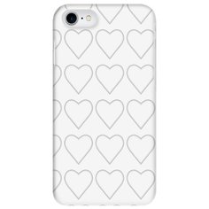 Чехол Mitya Veselkov IP7.MITYA-033 для Apple iPhone 7/iPhone 8 сердца-нашивки