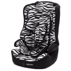 Автокресло группа 1/2/3 (9-36 кг) Мишутка LB 513RF, zebra