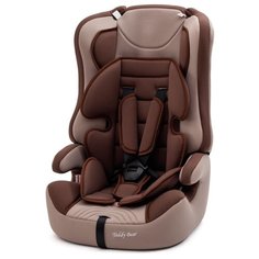 Автокресло группа 1/2/3 (9-36 кг) Мишутка LB 513RF, 57 brown/beige