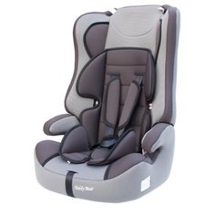Автокресло группа 1/2/3 (9-36 кг) Мишутка LB 513RF, 07 grey/grey dot