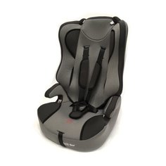 Автокресло группа 2/3 (15-36 кг) Мишутка LB 513 (без вкладыша), grey/grey dot