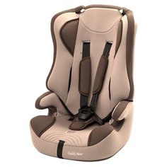 Автокресло группа 2/3 (15-36 кг) Мишутка LB 513 (без вкладыша), beige/brown