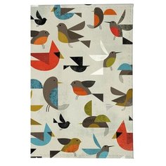 Обложка для паспорта Mitya Veselkov Птички-невелички OZAM136, Принт