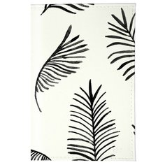 Обложка для паспорта Mitya Veselkov Акварельные ветки OK407, белый